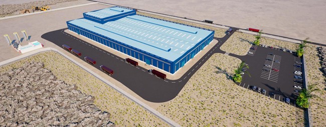 "Super Building" - 26ktpa Anode Plant in Morocco